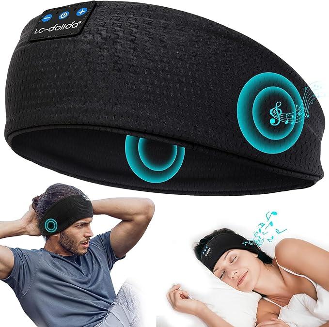 Sleep Headphones Bluetooth 5.4 Sports Headband Headset