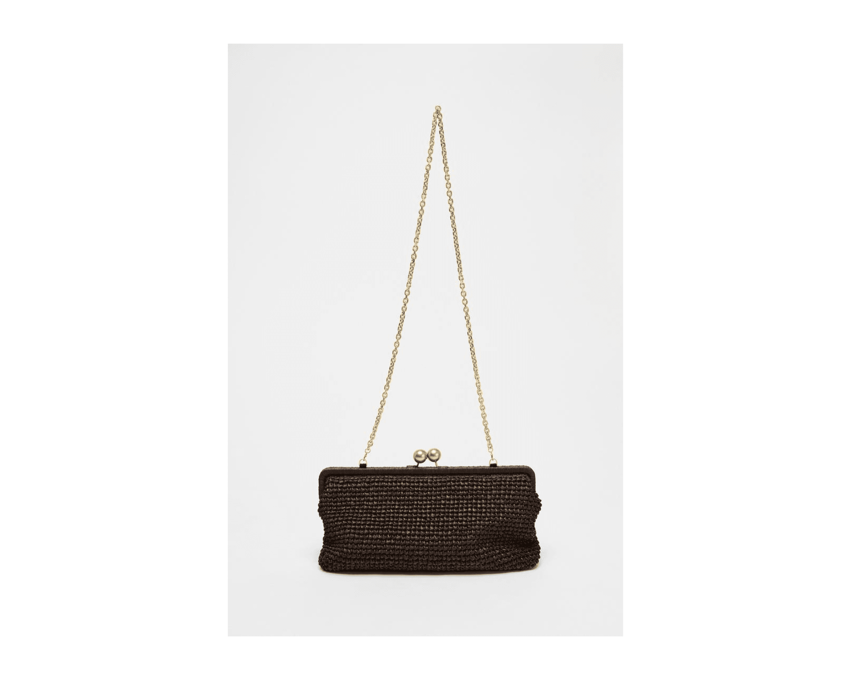 WOVEN CLUTCH BAG