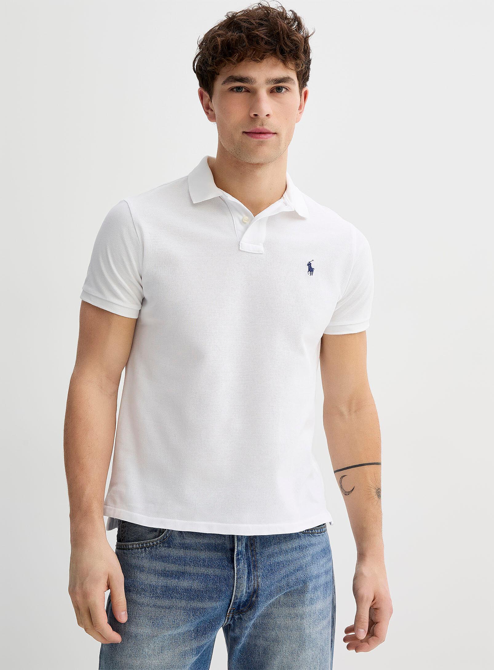 Polo Ralph Lauren - Embroidered logo piqué polo