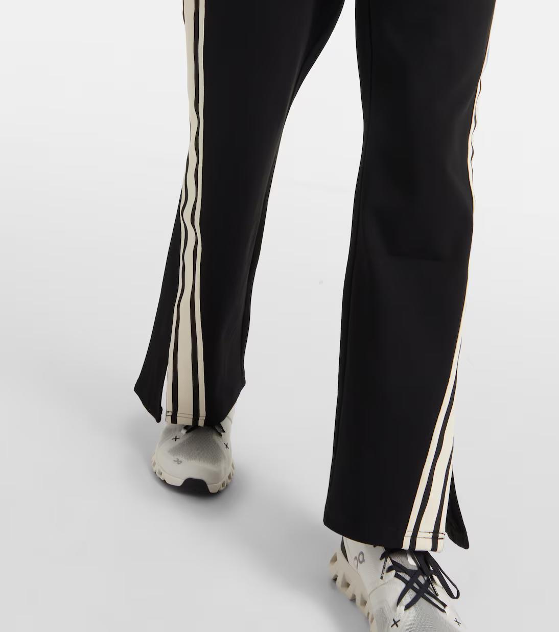 Petra striped flared track pants