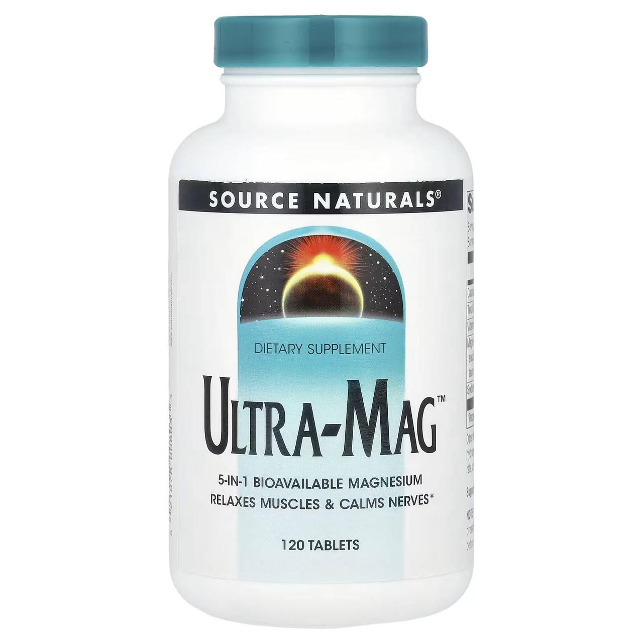 Source Naturals Ultra Mag - 120 Tablets