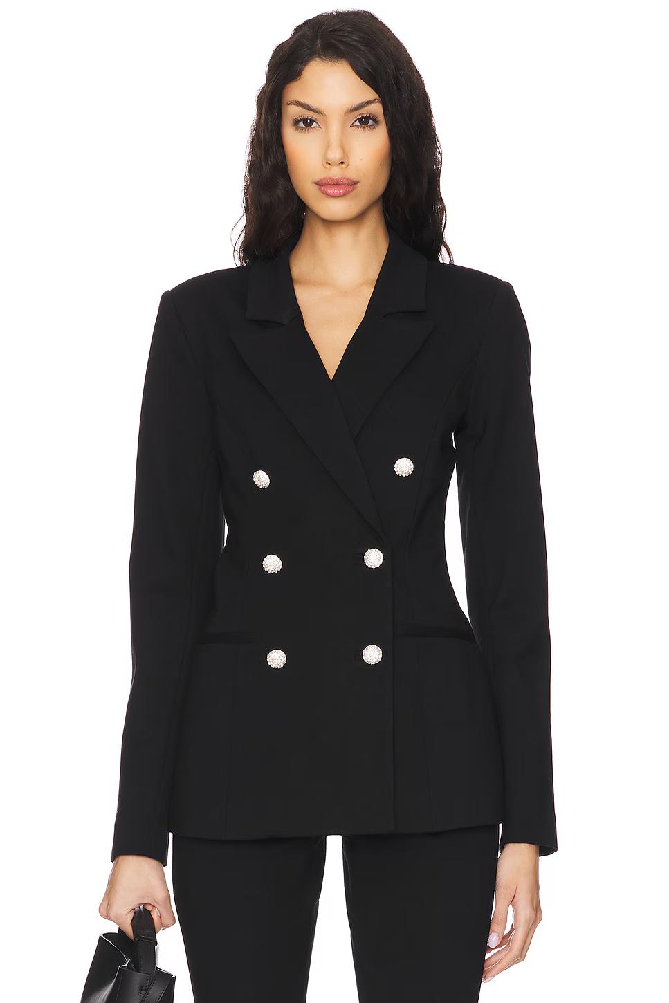 Embellished Double Breasted Blazer