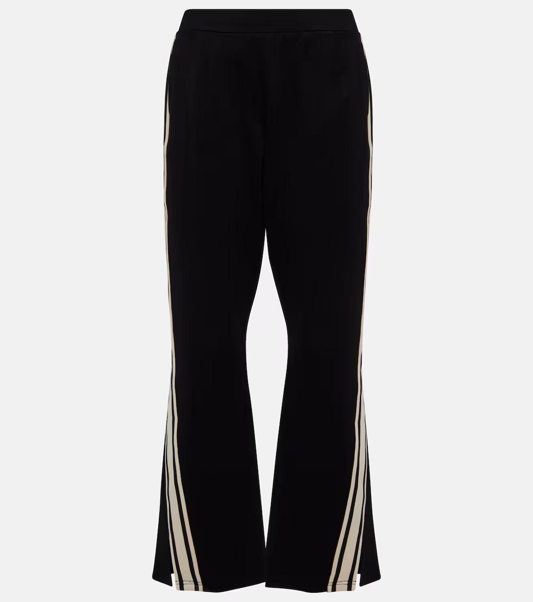 Petra striped flared track pants