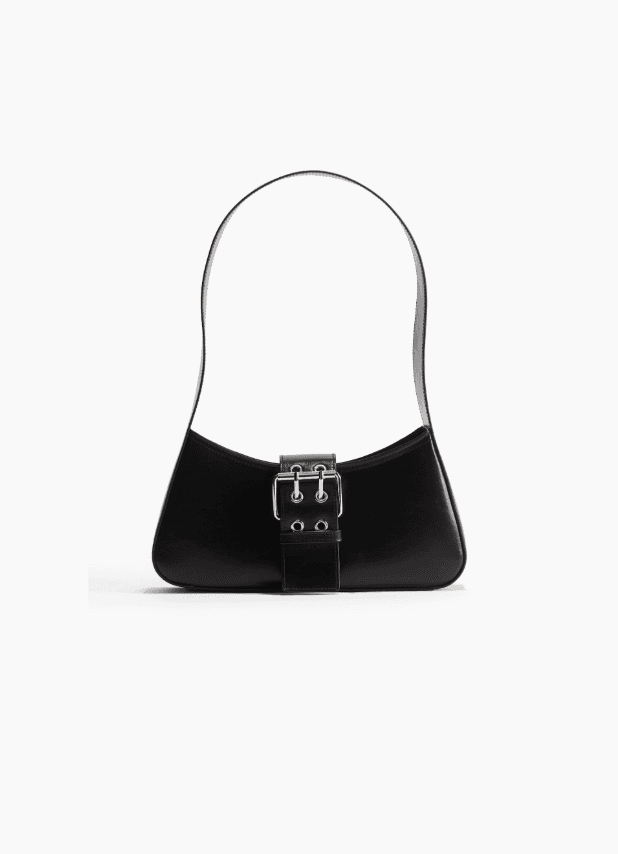 Buckle-Detail Shoulder Bag