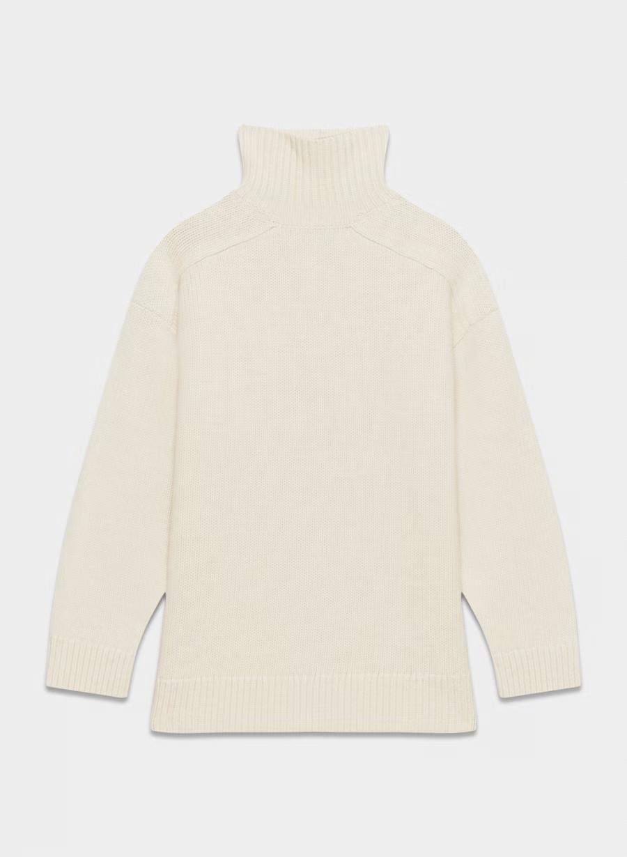 Evita Merino Wool Turtleneck Extra-fine merino wool turtleneck sweater