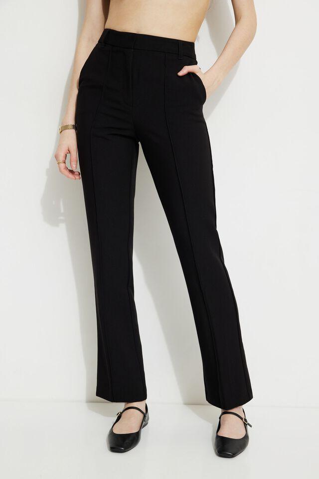 Slim Fit Zip Hem Pants