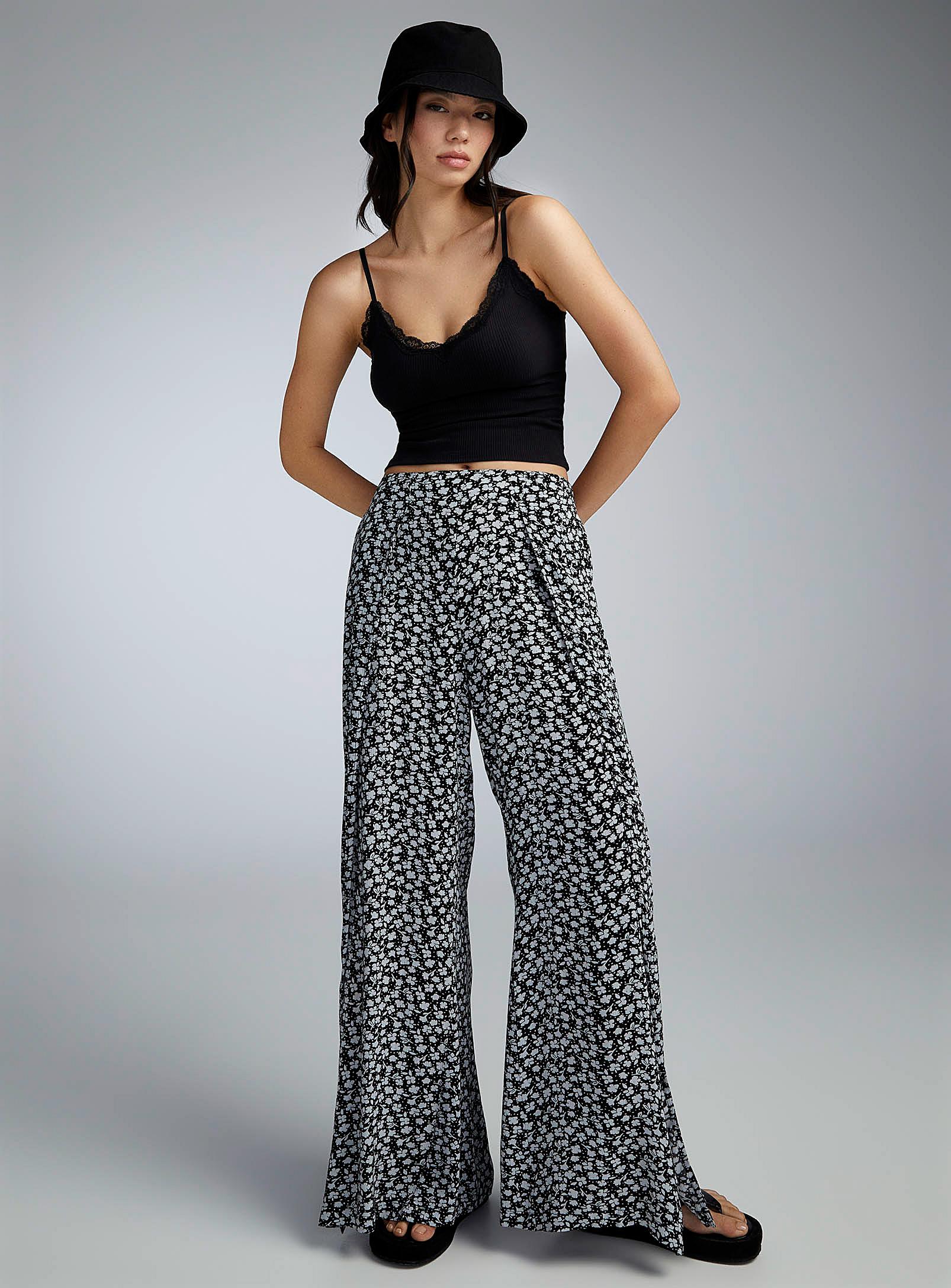 Twik - Women's Wide-leg slit pant