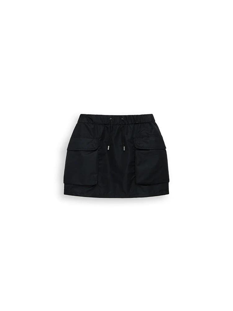 FLIGHT NYLON MINI SKIRT