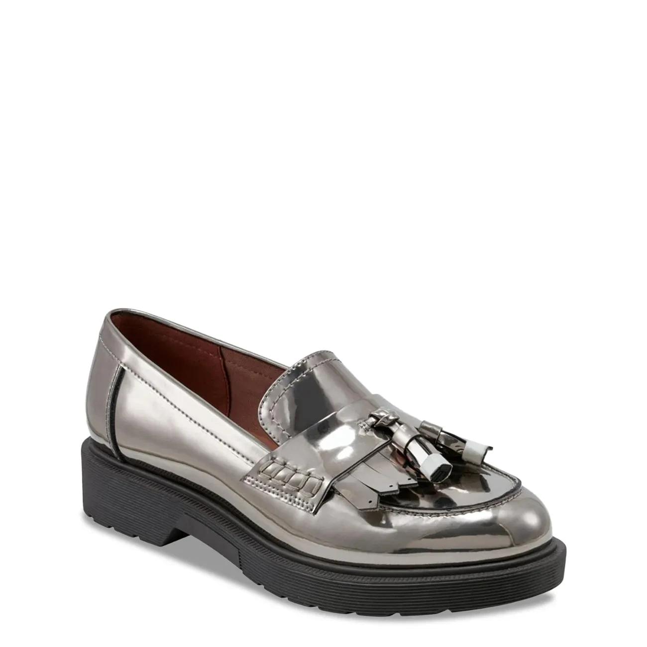 Marc Fisher Women's Johnie Loafer in Silver