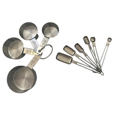 Fox Run Stainless Steel Measuring Cup & Spoon Set