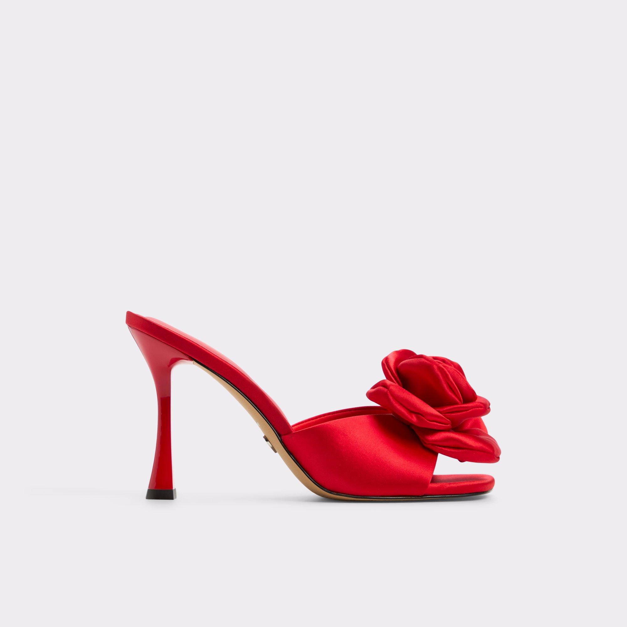 Redrose Heeled mule - Stiletto heel
