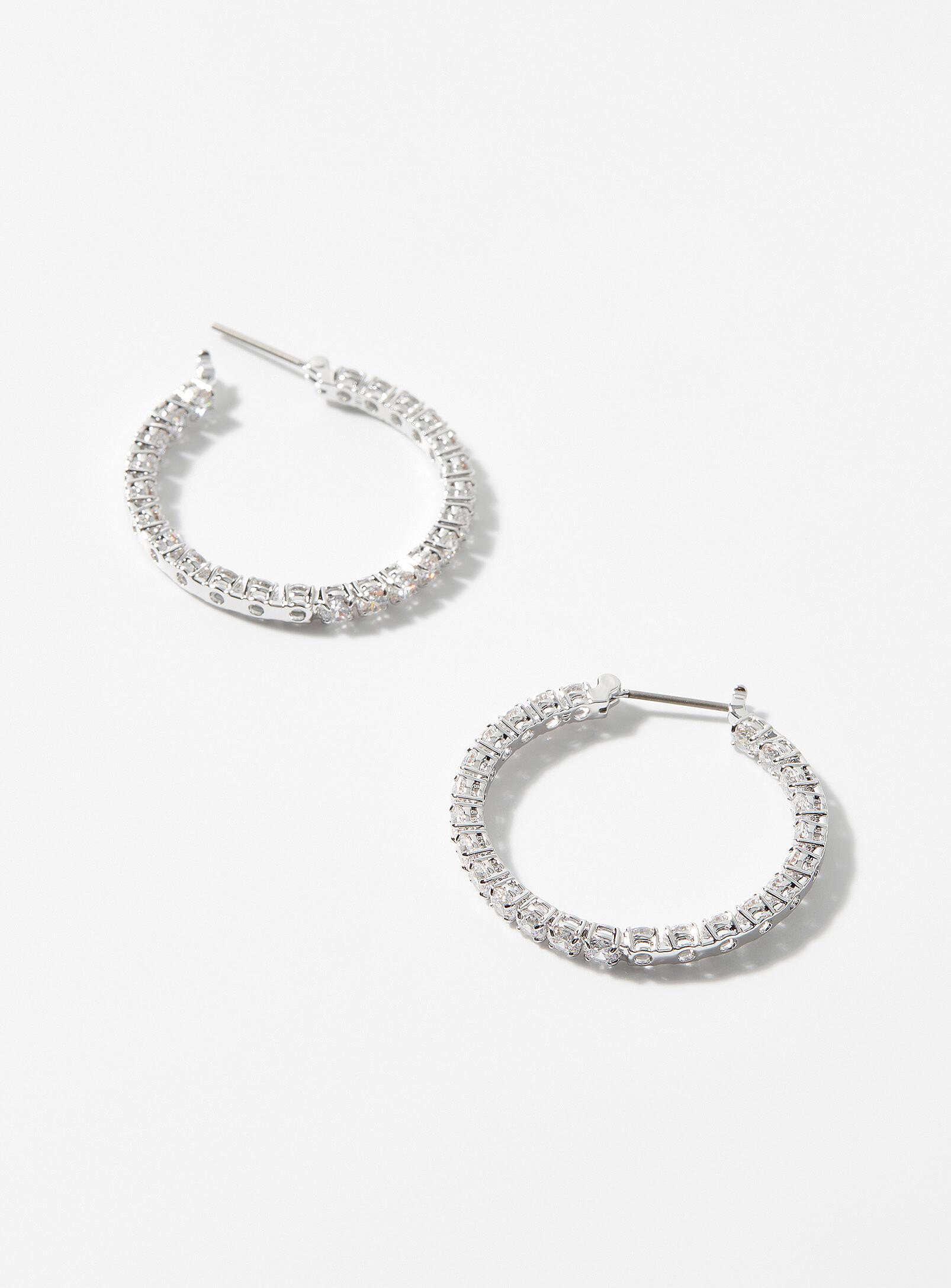 Swarovski - Women's Matrix Hoop Earrings