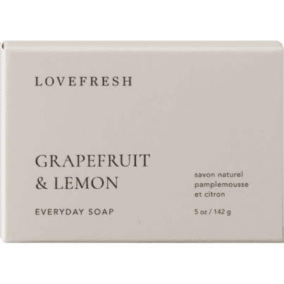 Lovefresh Everyday Soap Bar Grapefruit & Lemon