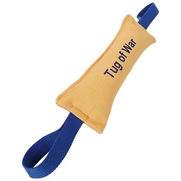 Dog Tug Toy with Handles for Large/Medium Aggressive Chewers Durable Canvas Training Dog Molar Training Toy