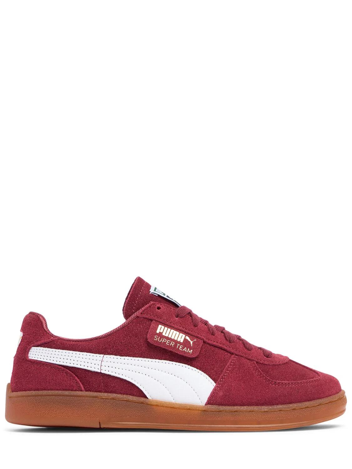 Super Team Suede Sneakers