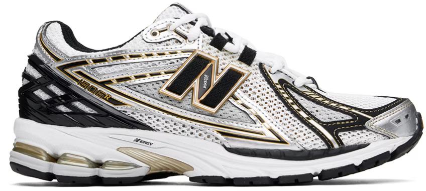 White & Black 1906R Sneakers