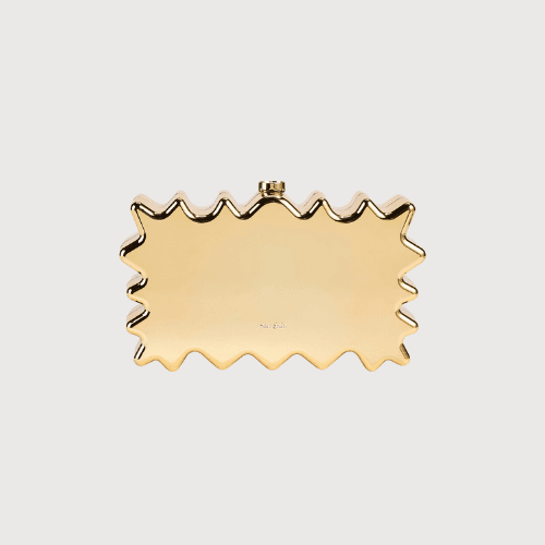 Paloma Metallic Clutch