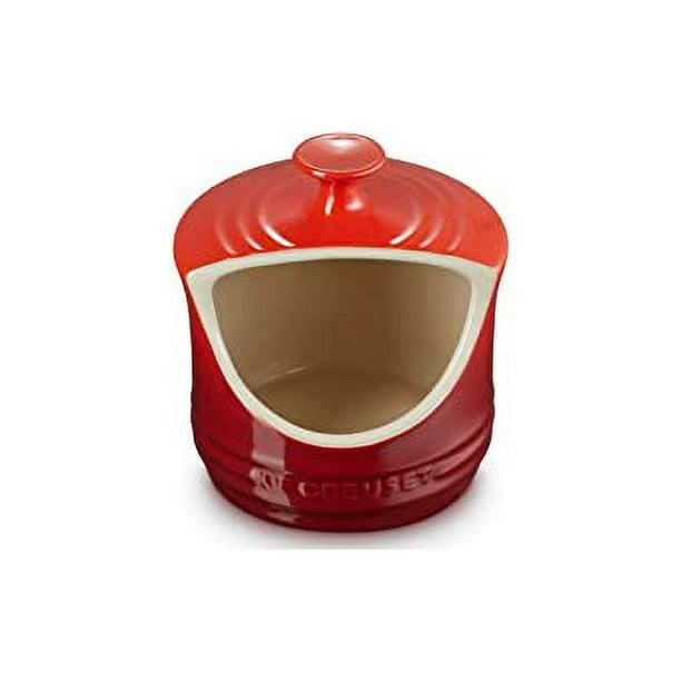 Le Creuset Stoneware Salt Crock, 10 oz., Cerise