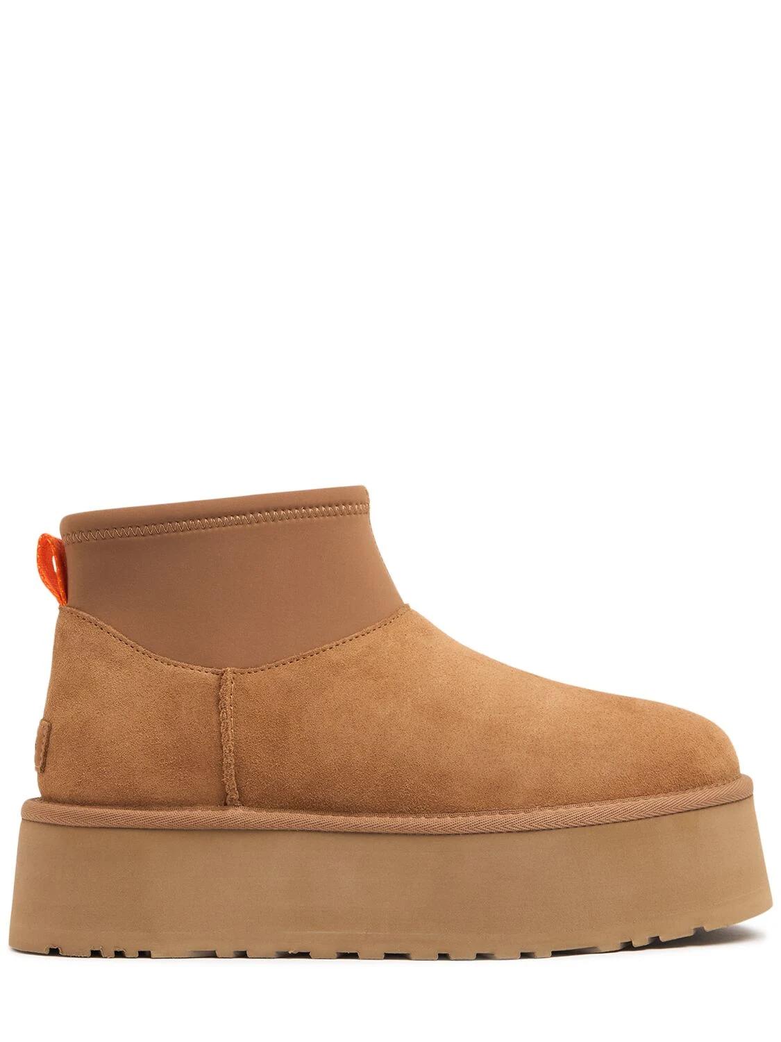 50mm Classic Mini Dipper Suede Boots