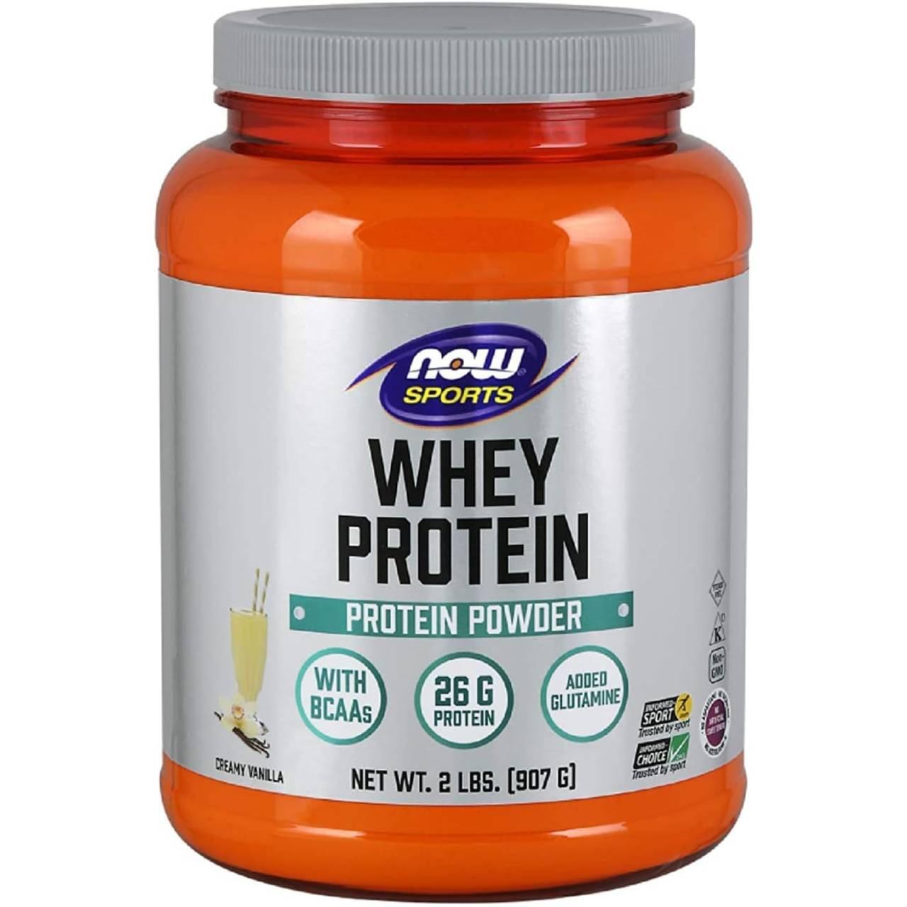 NOW Sports Whey Protein Natural Vanilla