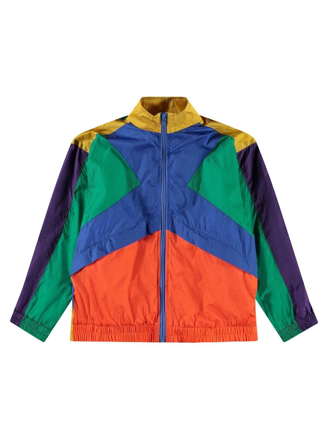 Nylon Windbreaker Jacket