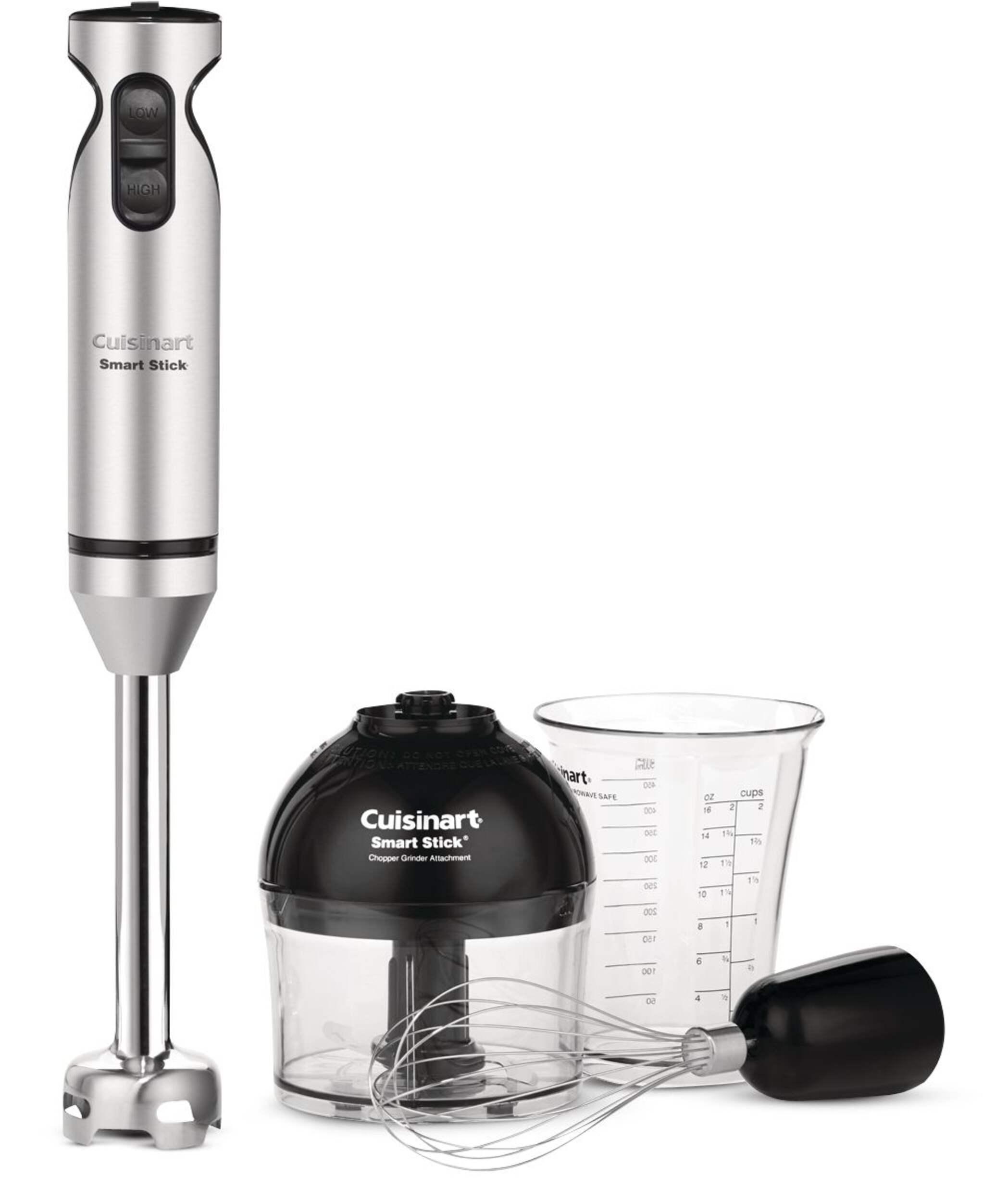 Cuisinart® SmartStick® 2-Speed Corded Hand Blender w/ Chopper & Whisk Attachments