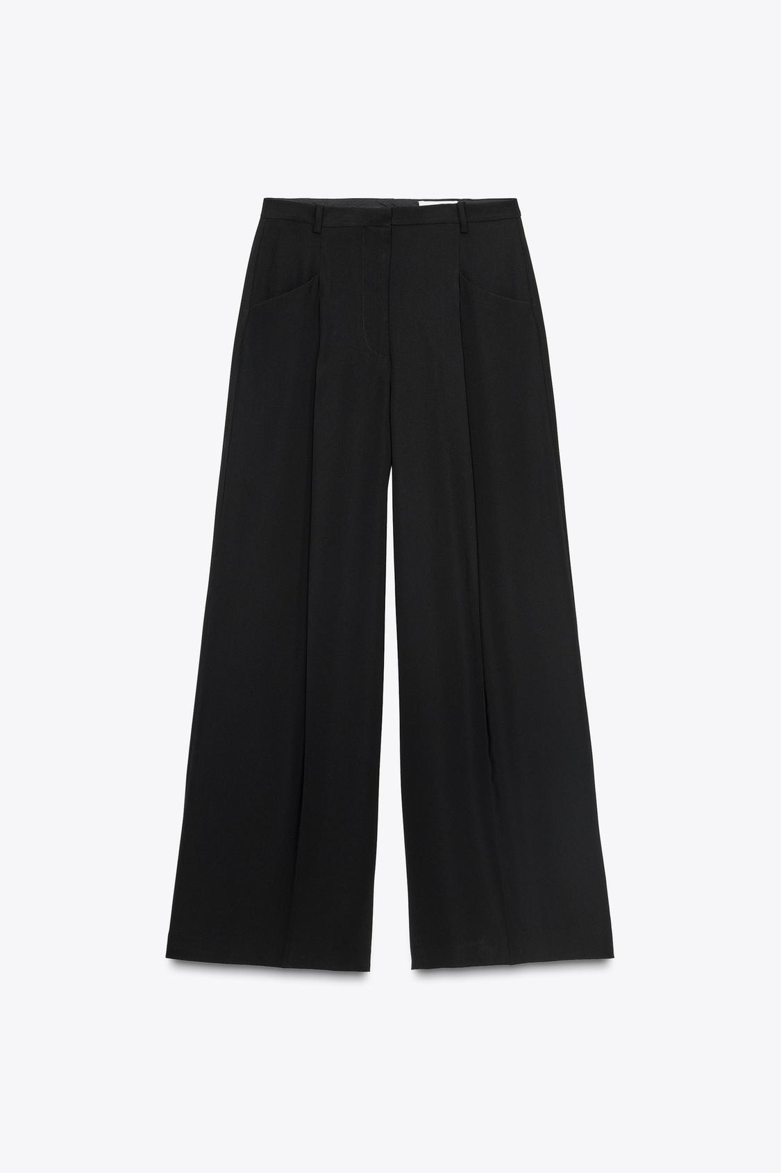 ZW COLLECTION WIDE LEG PLEATED PANTS