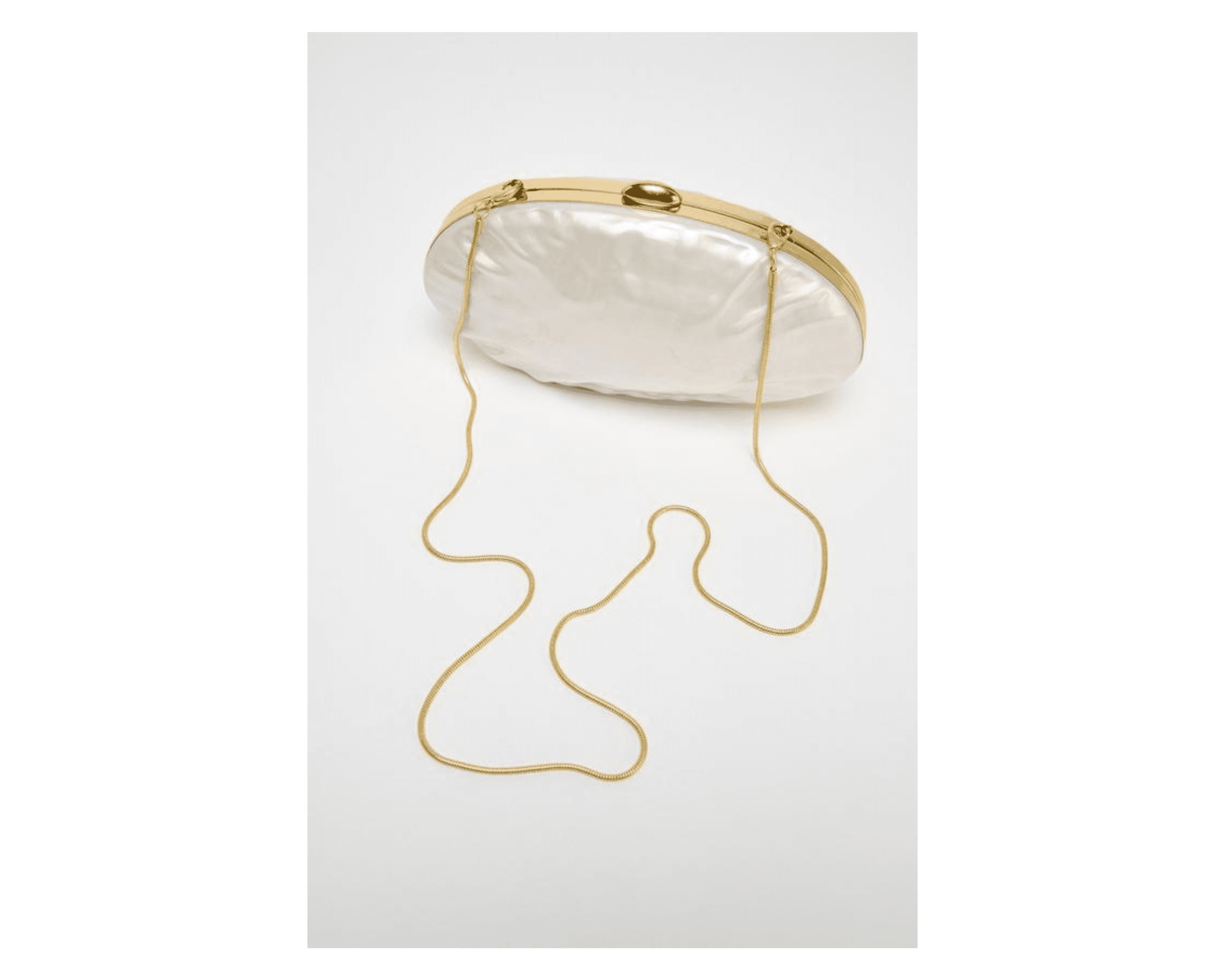 PEARL EFFECT BOX BAG