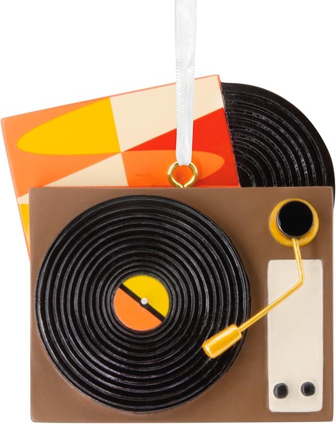 Hallmark Record Player Christmas Ornament