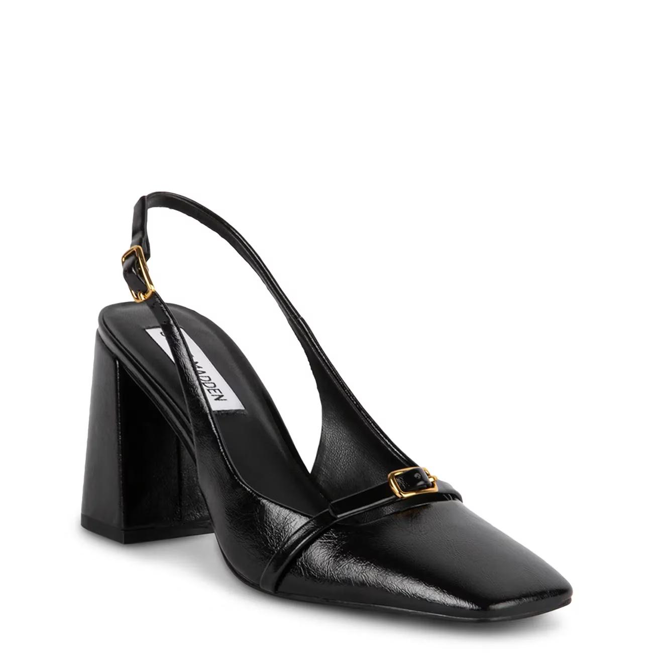 Steve Madden Women's Ryanne Slingback Pump in Black