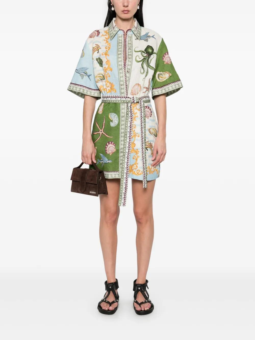 ALEMAIS Bath House mini dress