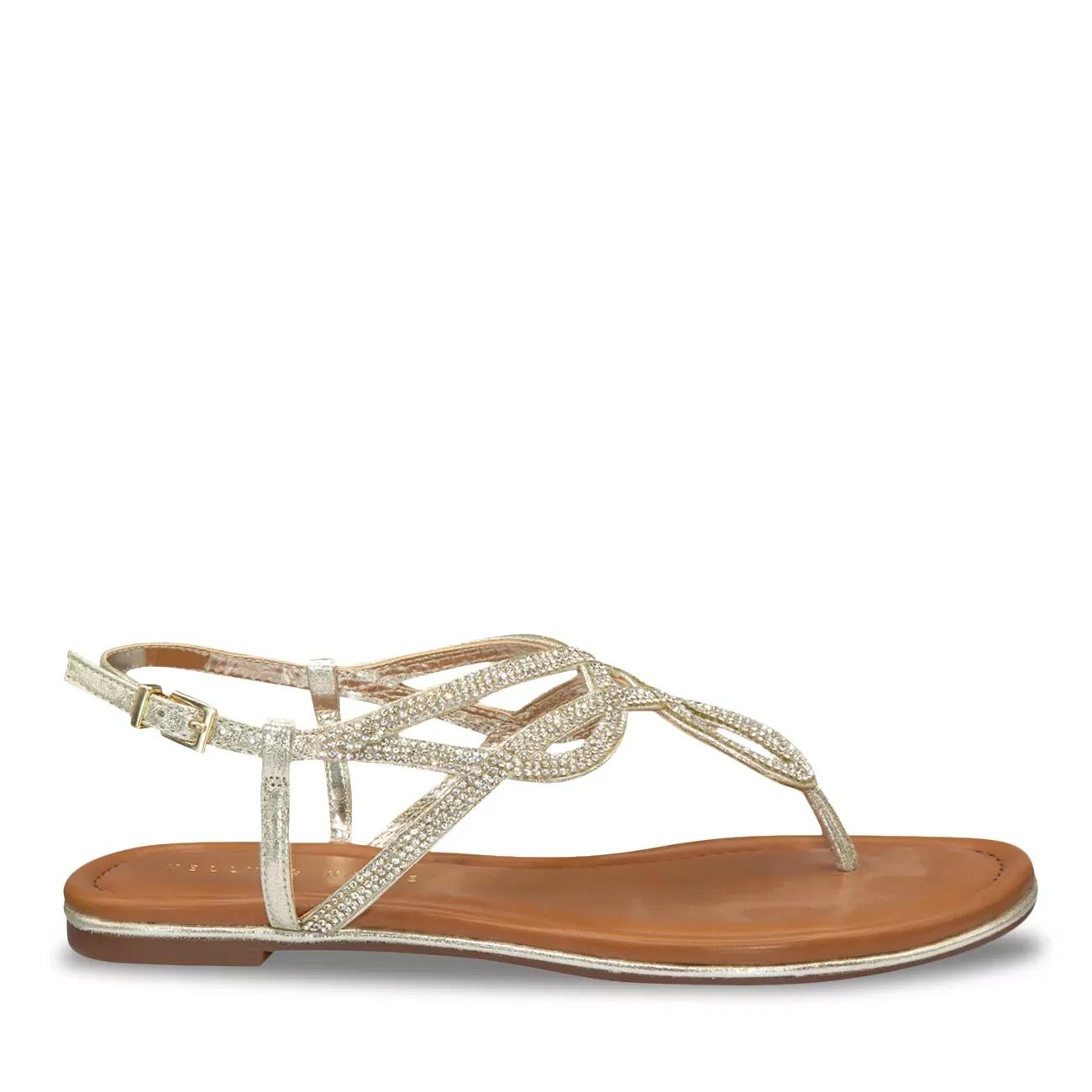 Kelly & Katie Women's Peggie Sandal in Light Gold