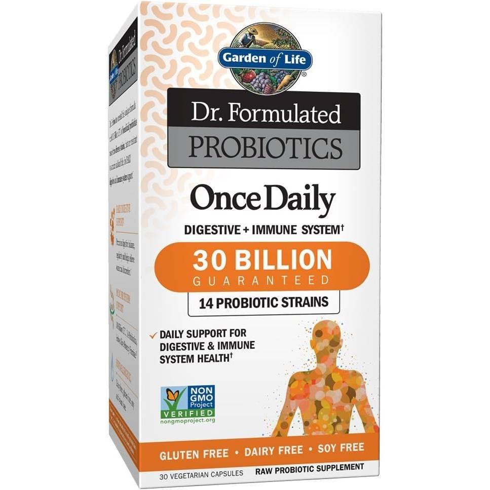 Garden of Life Dr. Formulated PROBIOTICS Once Daily - 30 Capsules