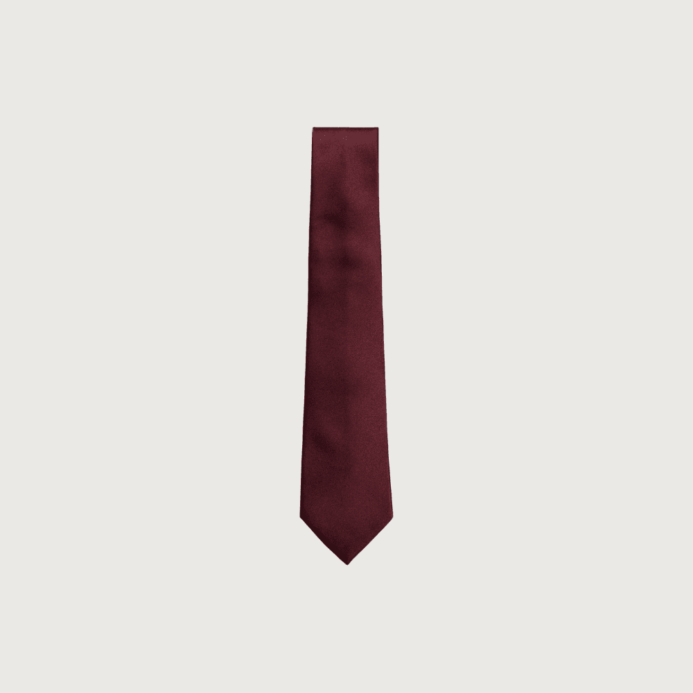 Solid Silk Tie