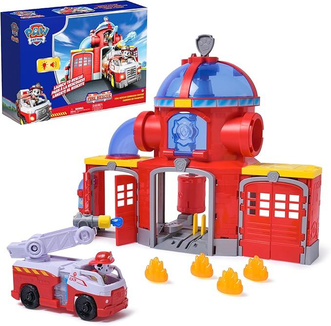 PAW Patrol Fire Rescue Command Center with Marshall Figure