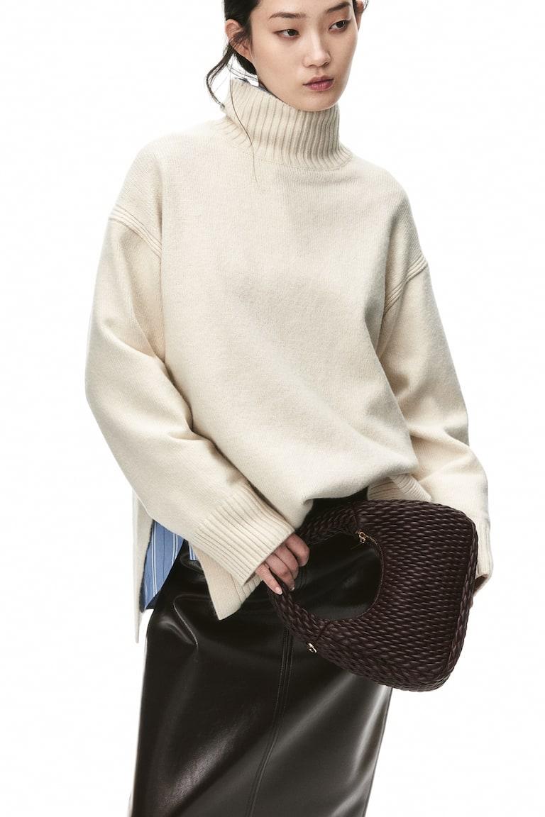 Oversized Turtleneck Sweater