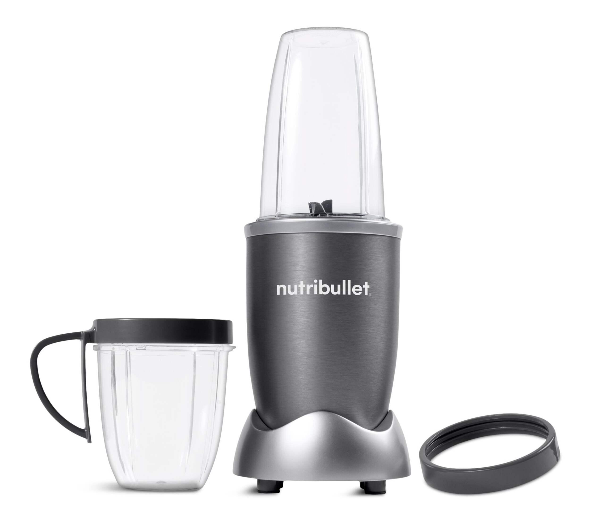 nutribullet® Blender/Nutrition Extractor w/ 2 Cups, Grey, 532 to 710mL#043-0674-4